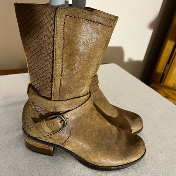 Ugg Australia Lulu Mae Boots Sz 6 1/2 - Picture 2 of 12